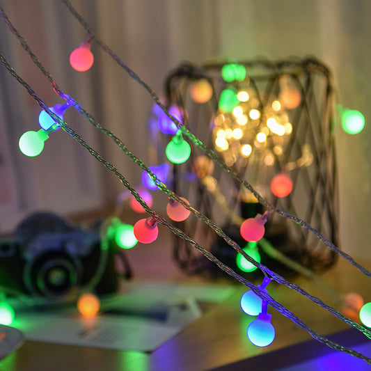 Outdoor LED string lights